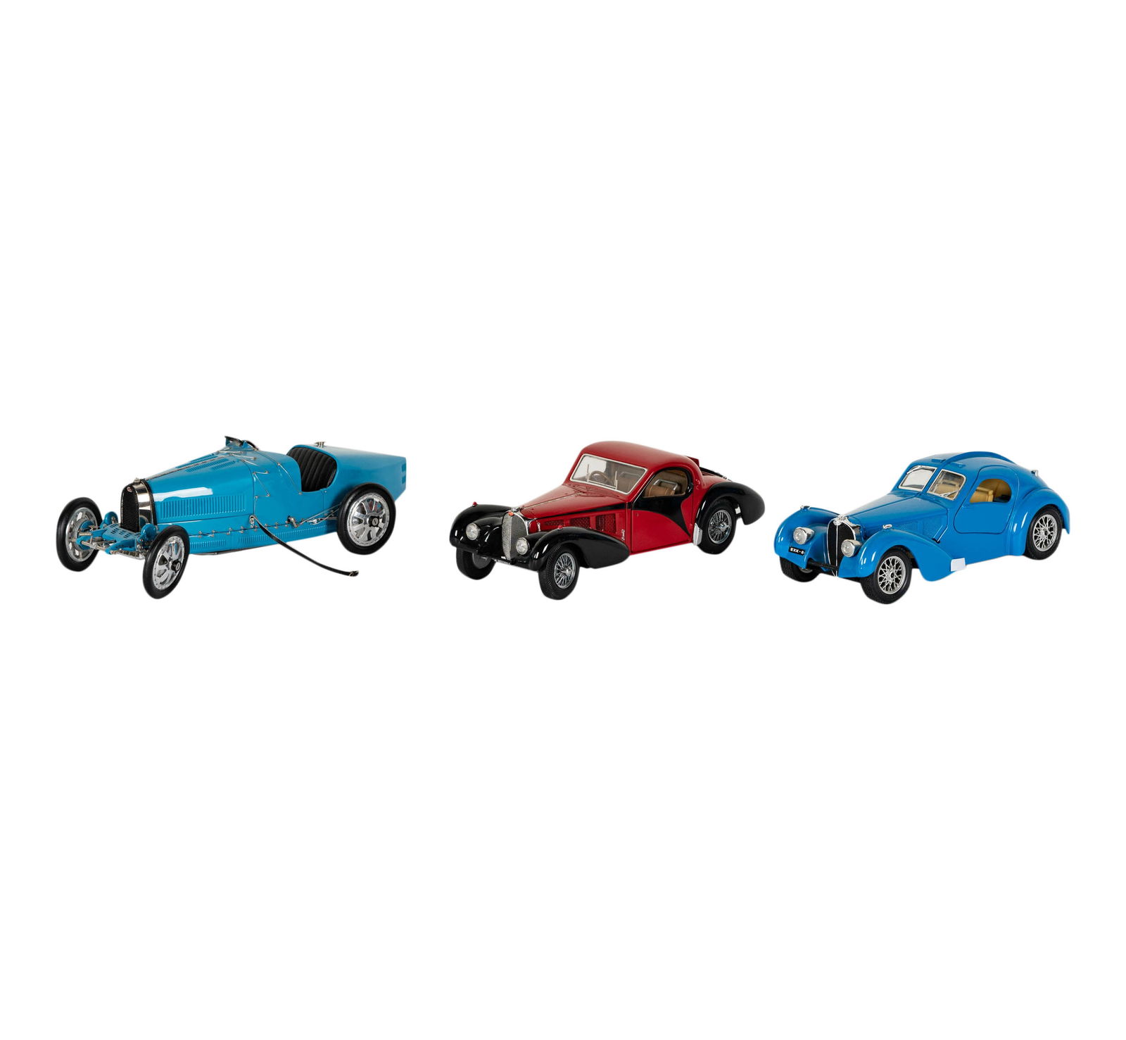 Three Bugatti Car Models (1 of 16)