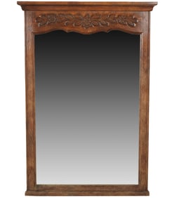 Framed Oak Mirror