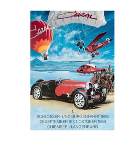 Schlosser-Und Burgenfahrt Poster