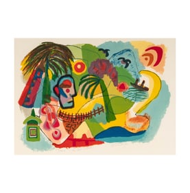 Henry Miller, American 1891-1980, Somewhere Off Zanzibar