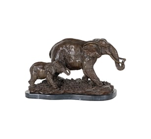 After Rembrandt Bugatti (Italian, 1884 - 1916): Elephant Group