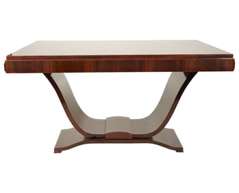 An Art Deco Dining Table