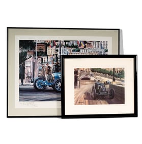Two Racing Prints
