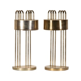A Pair of Marcel Breuer Desk Lamps