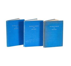 Three Volumes of The Bugatti Register and Data Book
