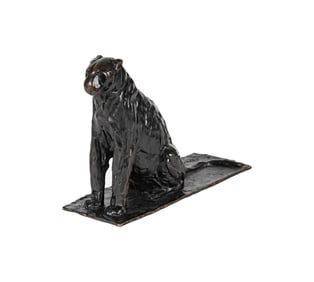 Attributed to Rembrandt Bugatti (Italian, 1884 - 1916): Petit Leopard