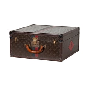 Vintage Louis Vuitton Monogram Square Hardcase Trunk