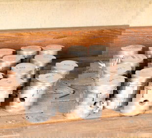 Set of 14 Pistons