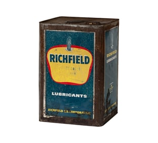 Richfield Lubricants Oil Can