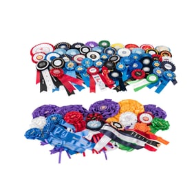 Large Collection of Car Show Ribbons