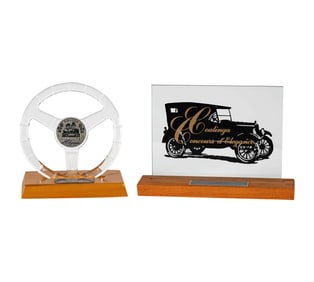 Two Trophies Coalinga and Pasadena Concours d'Elegance