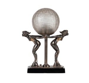 Speed Nymph / Goddess of Speed Table lamp
