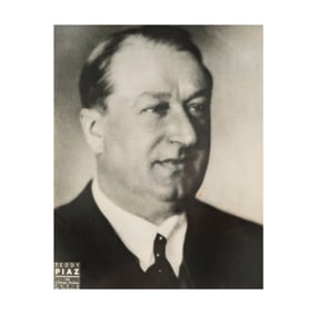 Teddy Paz Portrait of Ettore Bugatti