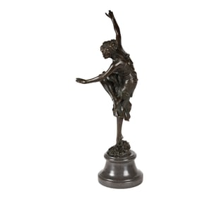 Claire Jeanne Roberte Colinet (Belgian/French, 1880 - 1972): Figure of a Dancer