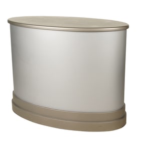 Large Oval Pedestal