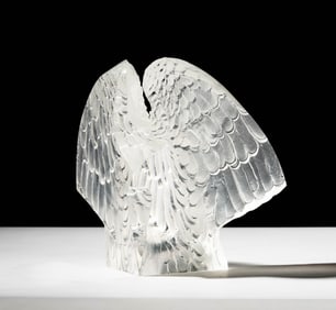 Steuben Glass Eagle Sculpture