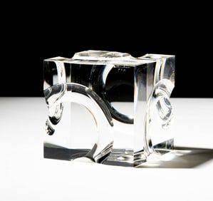 Steuben Glass Passage I Sculpture