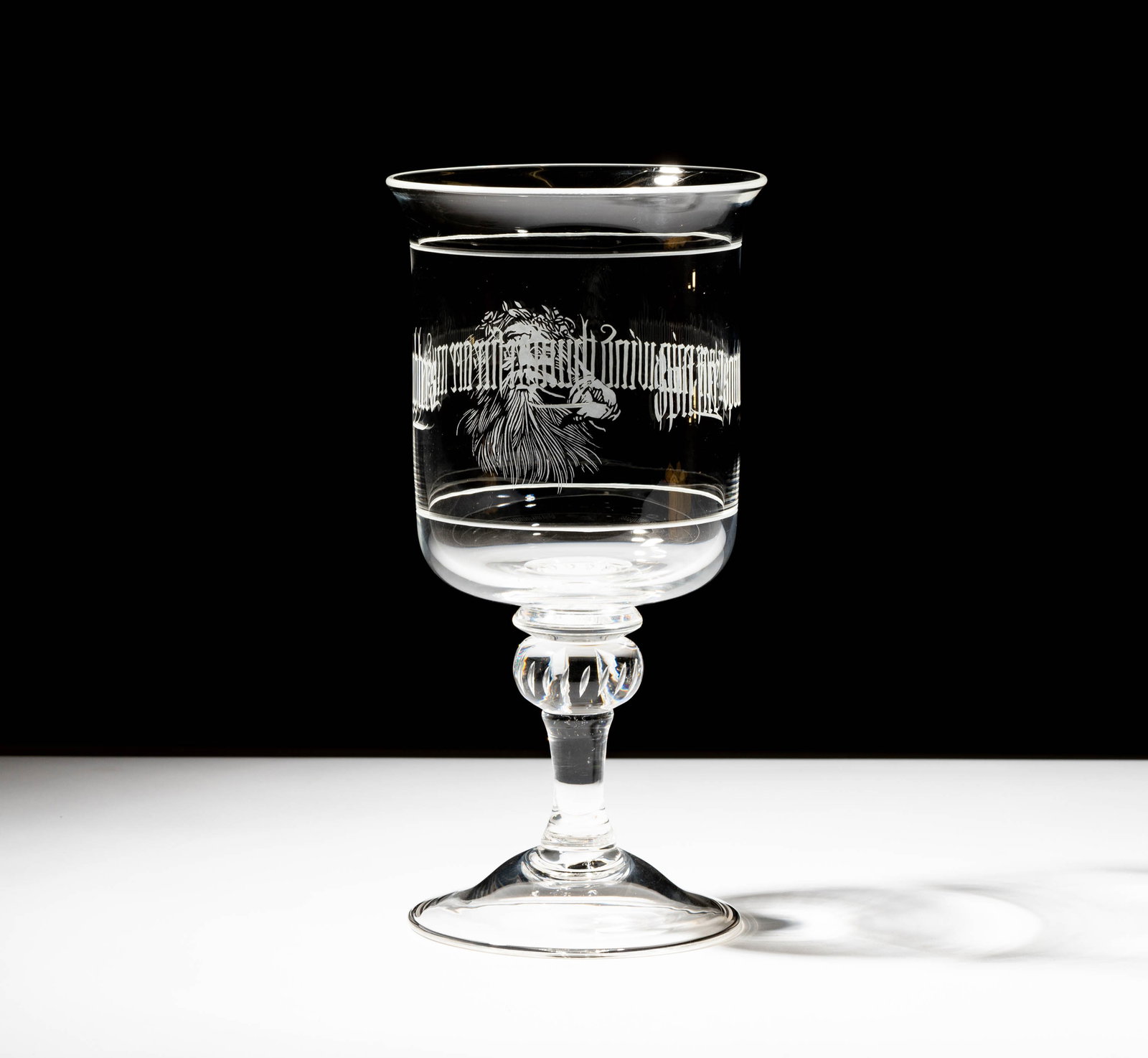 Steuben Glass King Lear Oversized Goblet (1 of 8)