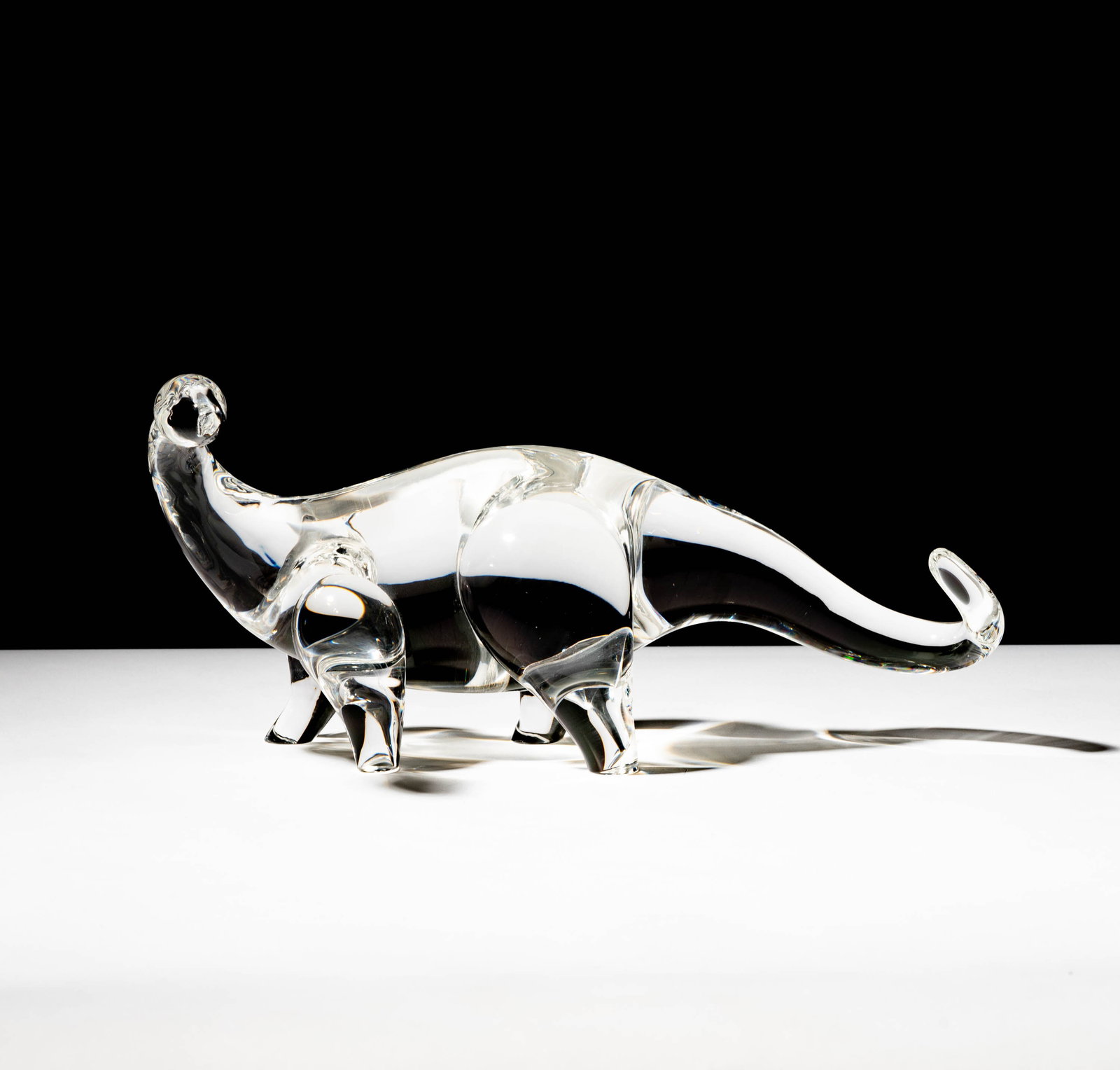 Steuben Glass Heritage Dinosaur Sculpture (1 of 9)