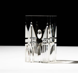 Steuben Glass The Tower Sculpture