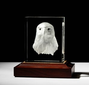 Steuben Glass Majestic Eagle Sculpture