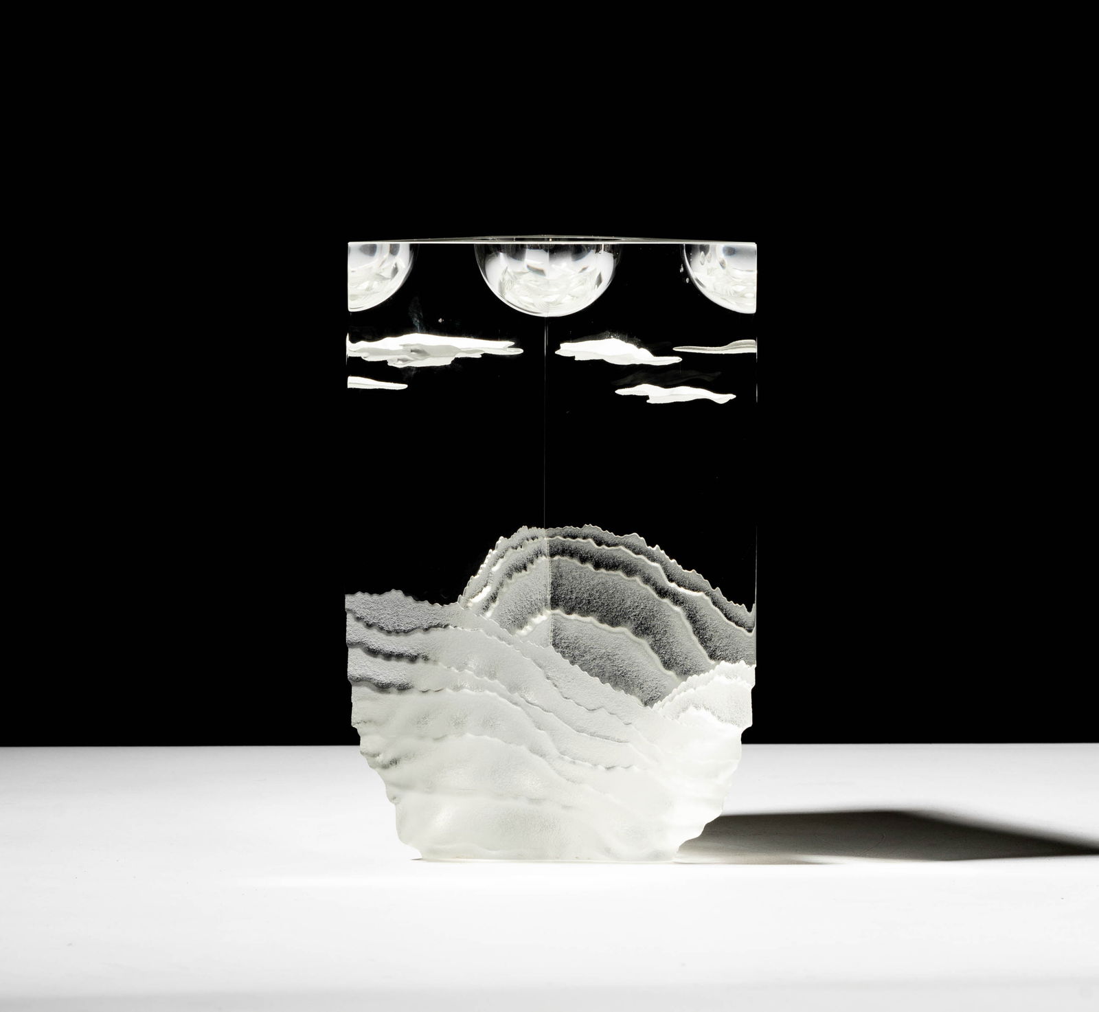 Steuben Glass Earth Zone Sculpture (1 of 7)