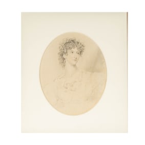 Attributed to Sir Thomas Lawrence, 1769-1830, Portrait of a Lady