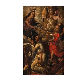 Cristobal de Villalpando, 1649-1714, The Investiture of San Ildefonso