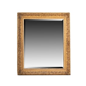 A Fine French Carved Giltwood Mirror