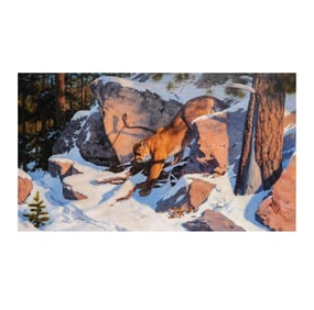 Leon Parson, B. 1958, Mountain Lion