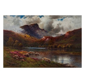 Alfred de Breanski Jr., 1877-1957, September Morning In The Trossachs