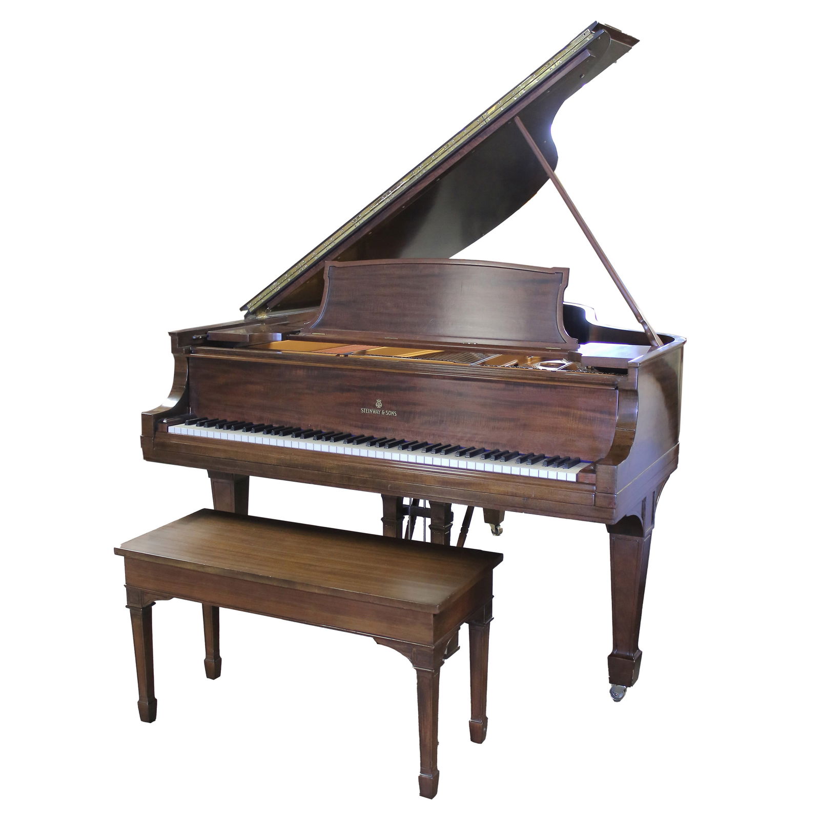 A Steinway Model O Grand Piano (1 of 12)