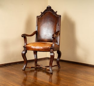 A Spanish Baroque-Style Armchair