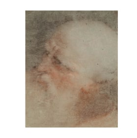 Federico Fiori Barocci, 1535-1612, Study for Zaccaria, Madonna della Gatta