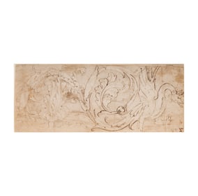 16th Century Italian School: Motif with Dragon