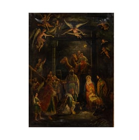 Italian School, Late 18th Century, Adoration of the Magi