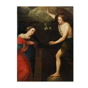 Italian School, Late 18th Century, Annunciation