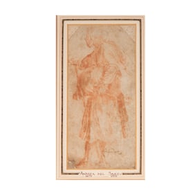 Attributed to Andrea Del Sarto, 1486-1530, Study for Zaccharia