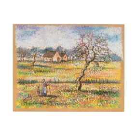 Paul Emile Pissarro, 1884-1972, Tree in Spring