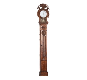 A French Provincial Tall Case Clock