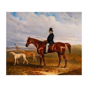 Thomas Henwood, 1797-1861, Huntsman with Greyhounds