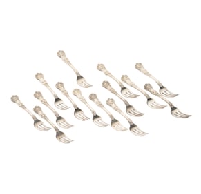 14 Tiffany English King Sterling Forks