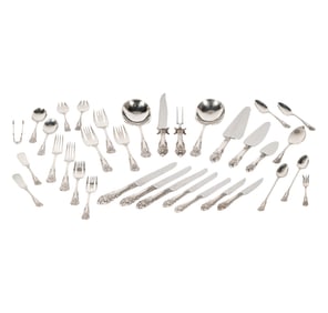 A Wallace Sir Christopher Sterling Flatware Service for 18