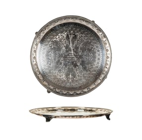 A Victorian Sterling Presentation Tray