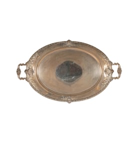 A Wallace Sir Christopher Sterling Tray