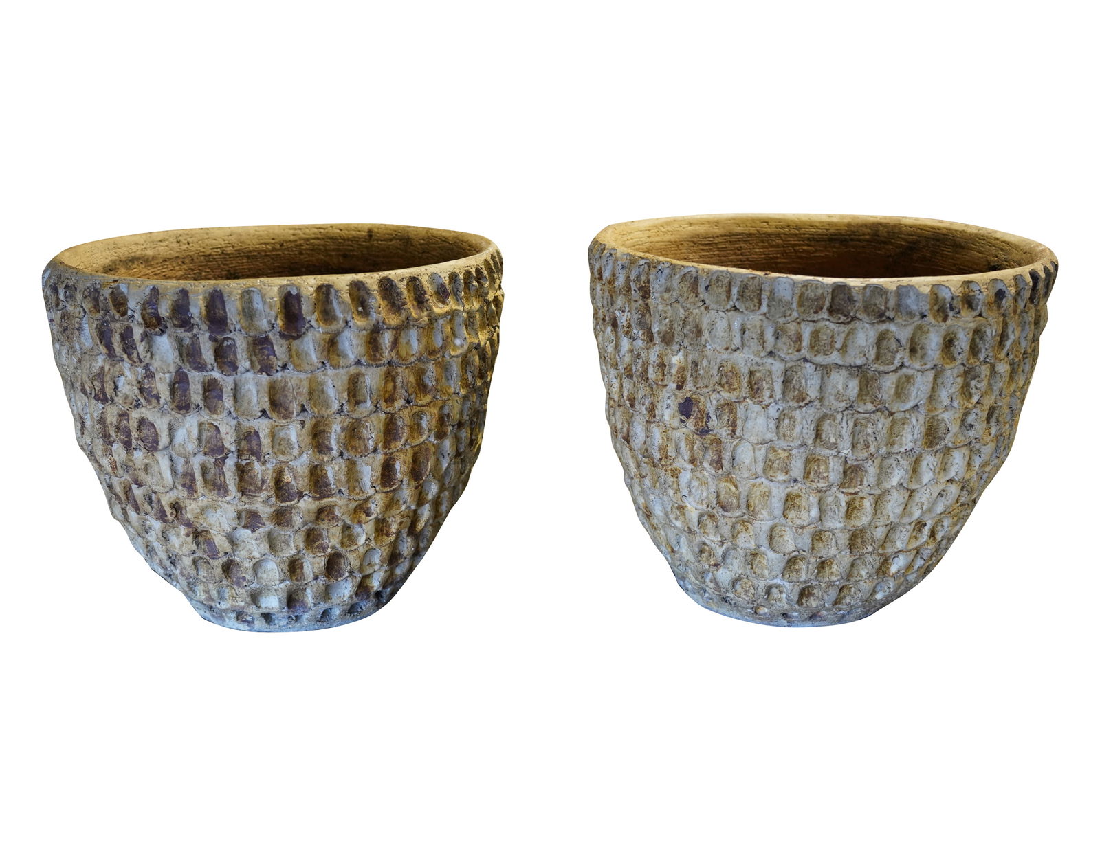 Stan Bitters, B. 1936, Pair of Thumbprint Pots (1 of 18)