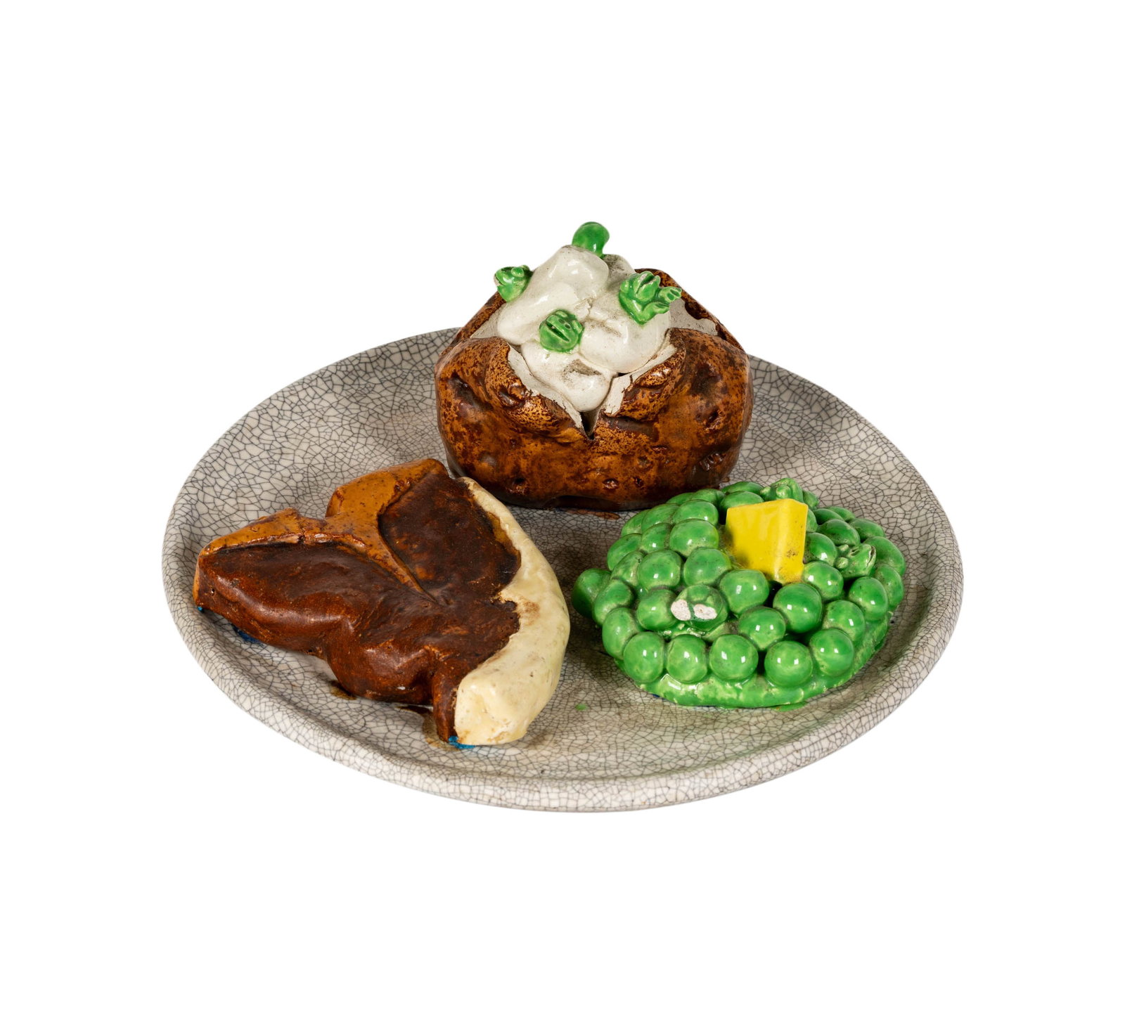 David James III Gilhooly, 1943-2013, Blue Plate Special Unique (1 of 9)