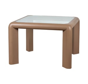 Karl Springer Mark II Game Table in Leather