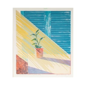 David Hockney, B. 1937, Sun