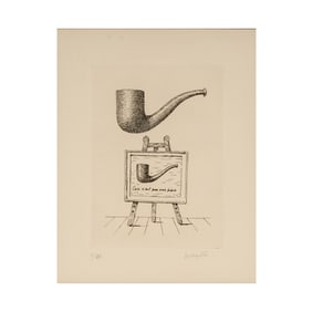 Rene Magritte, 1898-1967, Ceci n'est Pas Une Pipe